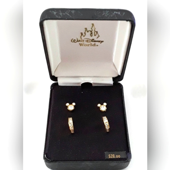 Disney Jewelry - Walt Disney World Set of Micky Mouse Stud Earrings NWT
